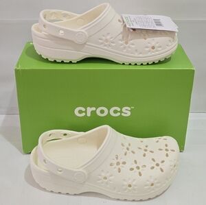 Crocs‎ Classic Floral Cut Out Clog
